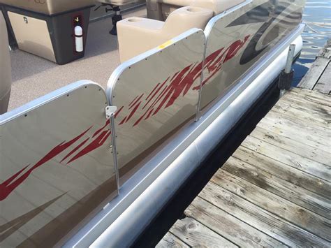 pontoon replacement sheet metal|vinyl pontoon fence paneling.